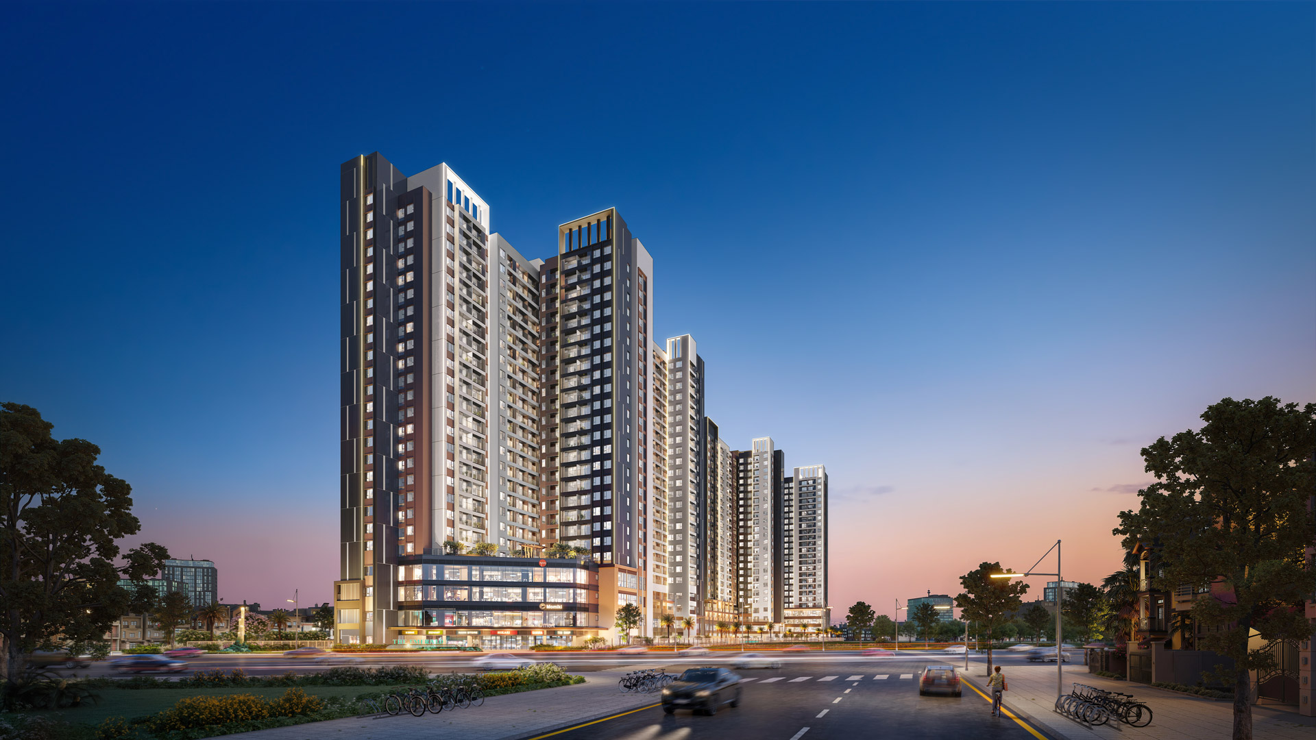 Phối cảnh The Emerald Garden View